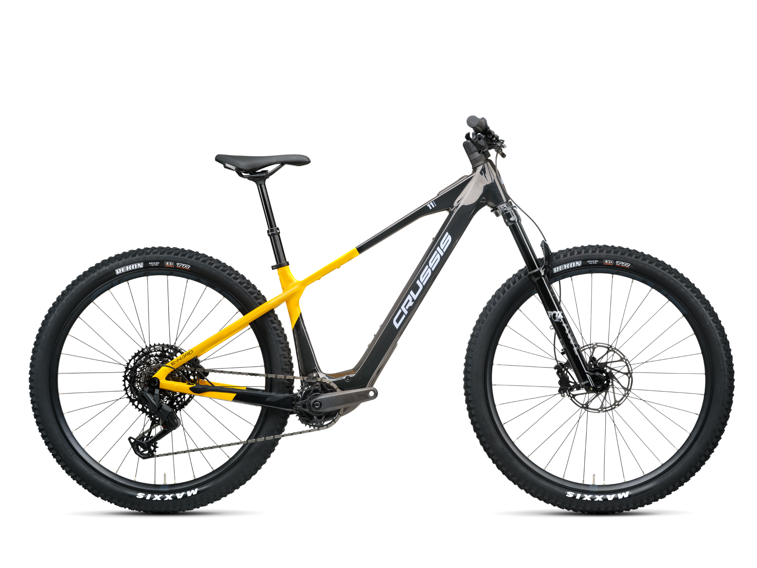 CRUSSIS e-Hard 11.11 mit AVINOX M2S Antrieb mit 800Wh